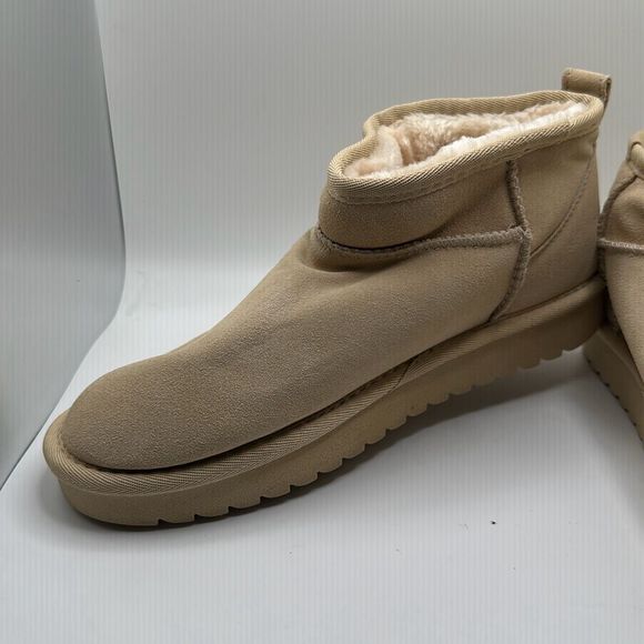 CUSHIONAIRE Women's pull on boot 8 SAND - Picture 7 of 7